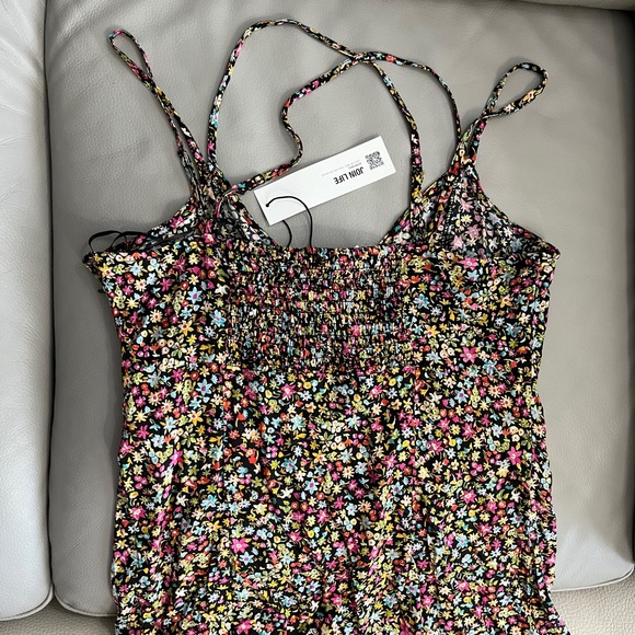 NWT - Zara Women’s Micro Floral Print Strappy Midi Dress - Size L - Picture 8 of 12